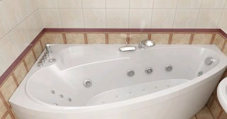 Установка угловой ванны в Полысаево - профессиональный монтаж от СантехДомПлс от 3150 рублей